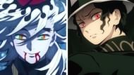 Doma and Muzan as seen in Demon Slayer (Image Via Ufotable)